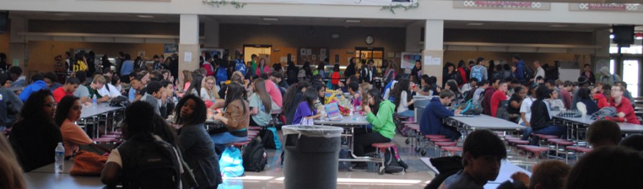 Unless working with teachers is an option, underclassmen find themselves in the commons during lunch.
