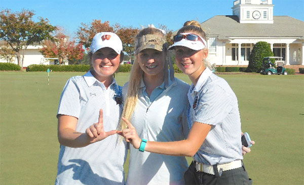 Women’s golf team wins the CAP-8 championship three years in a row