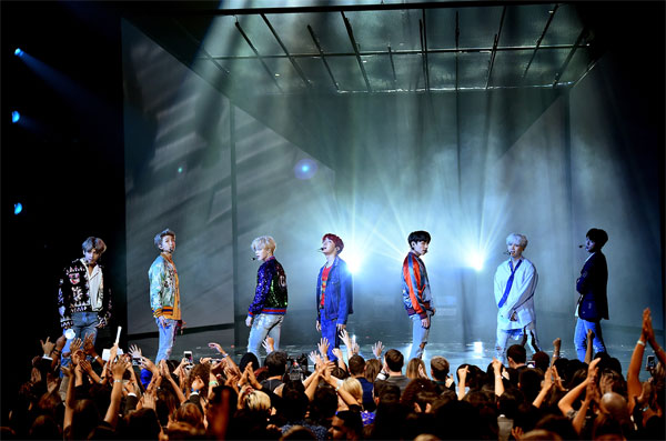 First K-Pop Group, BTS, performed at AMA’s