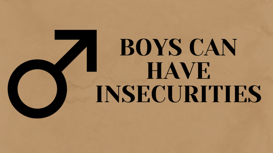 Don't treat someone badly based off their appearance. Boys can be insecure and have a negative self image too.