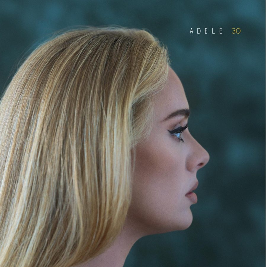 Adele on the cover of her long awaited album released in 2021.