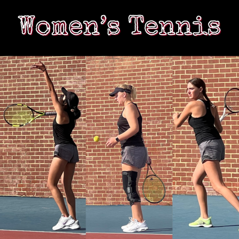 Wakefield womens tennis recently played a match against Wake Forest High School. Despite not having access to their own court, theyve managed to make it work this season. 