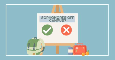 As sophomores begin to drive, the debated topic of going off campus is discussed. Staff and students express their opinions on the topic.