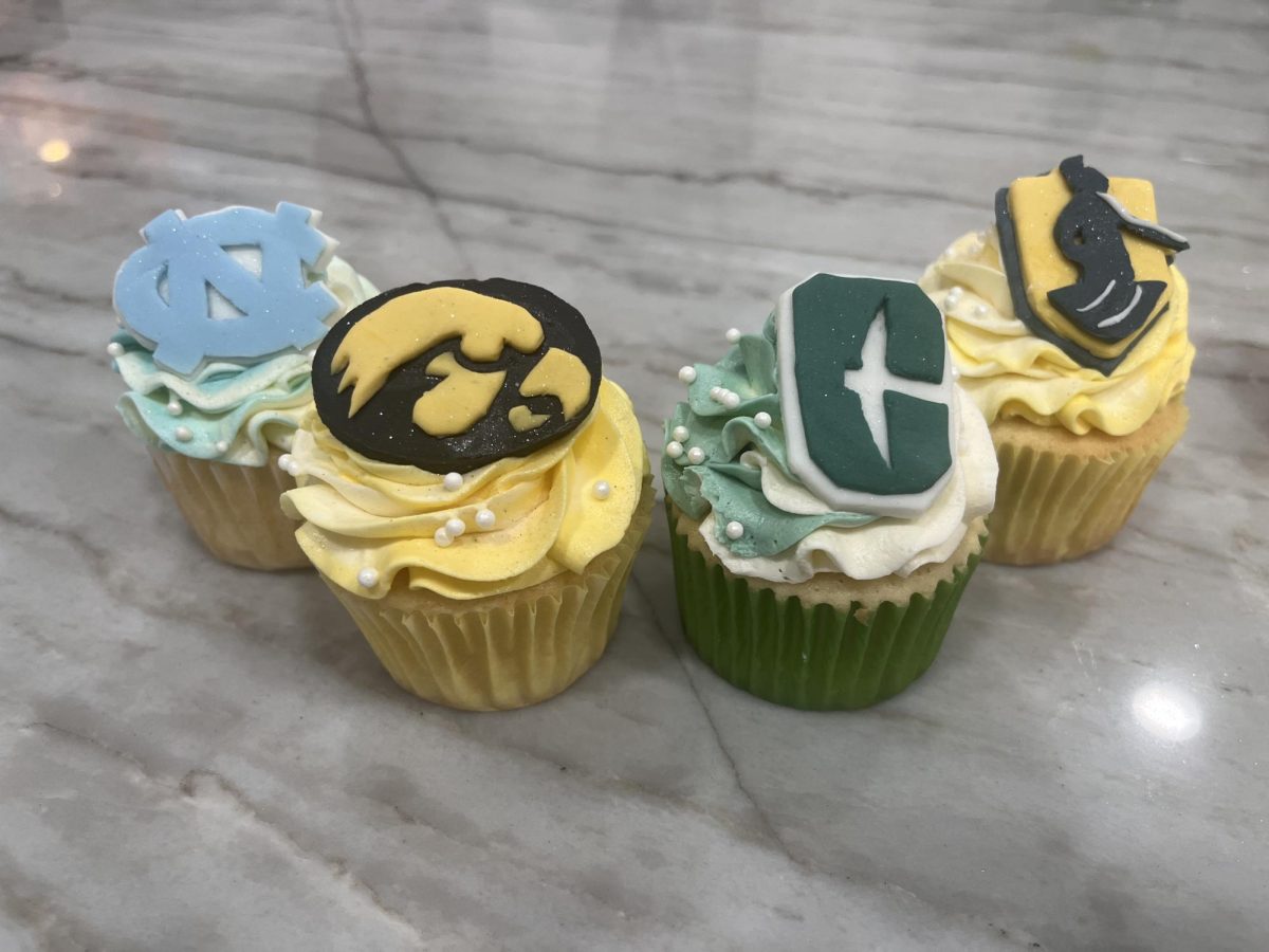As the year comes to an end, the Howler staff says their goodbyes. Each senior is congratulated with a custom cupcake of their future college.