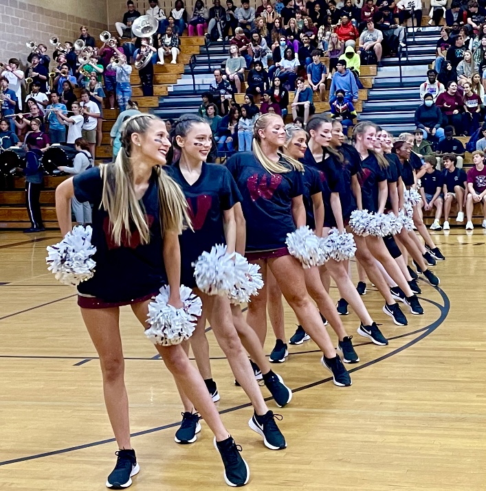 The Homecoming Pep Rally fosters a sense of school pride and unity at Wakefield. It's through this event that students are recognized for their accomplishments, both on and off the field. 