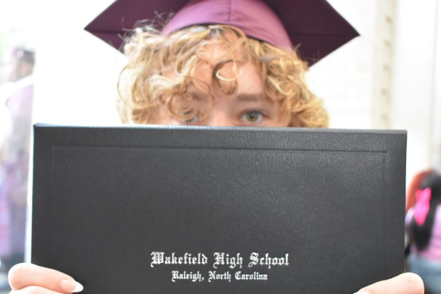 Over the past few years, Wakefield has seen immense growth in their graduation rate. This has advanced the school's reputation and has brought a lot of hope for the future. (Photo Courtesy of Alexandra Cazin)