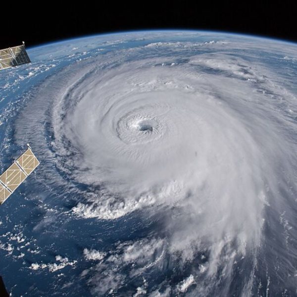 This is a photo taken of Hurricane Florence by NASA at the International Space Station. It shows how big and destructive these hurricanes can get.(Photo Courtesy of Creative Commons, NASA Goddard Space Flight Center) 