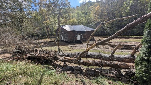 With the heavy winds and extreme flooding brought by Hurricane Helene, many trees fell. This led to the destruction of countless homes. (Photo courtesy of Myatt Hanna)