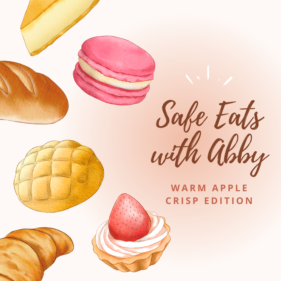 Welcome to Safe Eats with Abby! On this first episode, I'll show you how to make a classic winter dessert perfect for holiday get togethers.