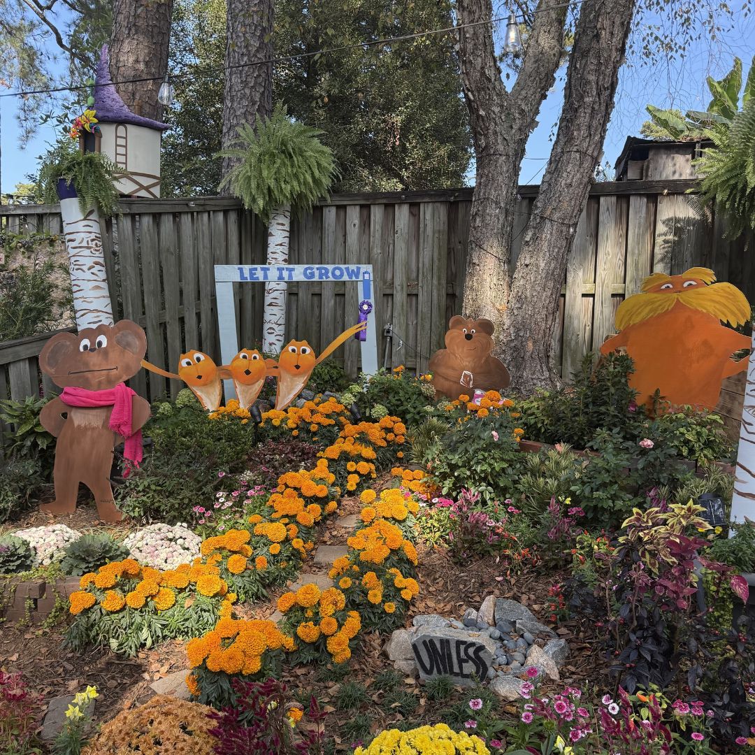 Wakefield's FFA worked tirelessly to prepare their Lorax-themed display for the NC State Fair's Plant and Garden competition. Their efforts paid off though; with the display winning top prize in the contest.