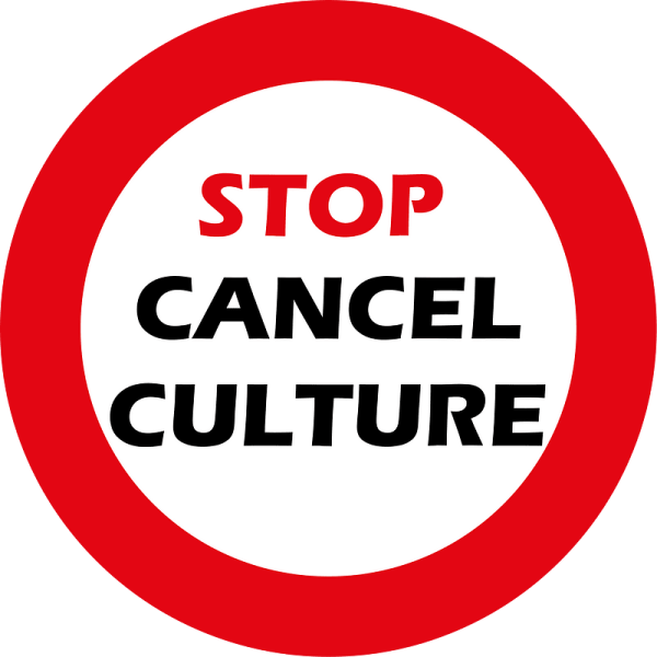 Cancel culture is very controversial. Many people want to stop it. 
(Photo courtesy of PublicDomainVectors via Creazilla) 