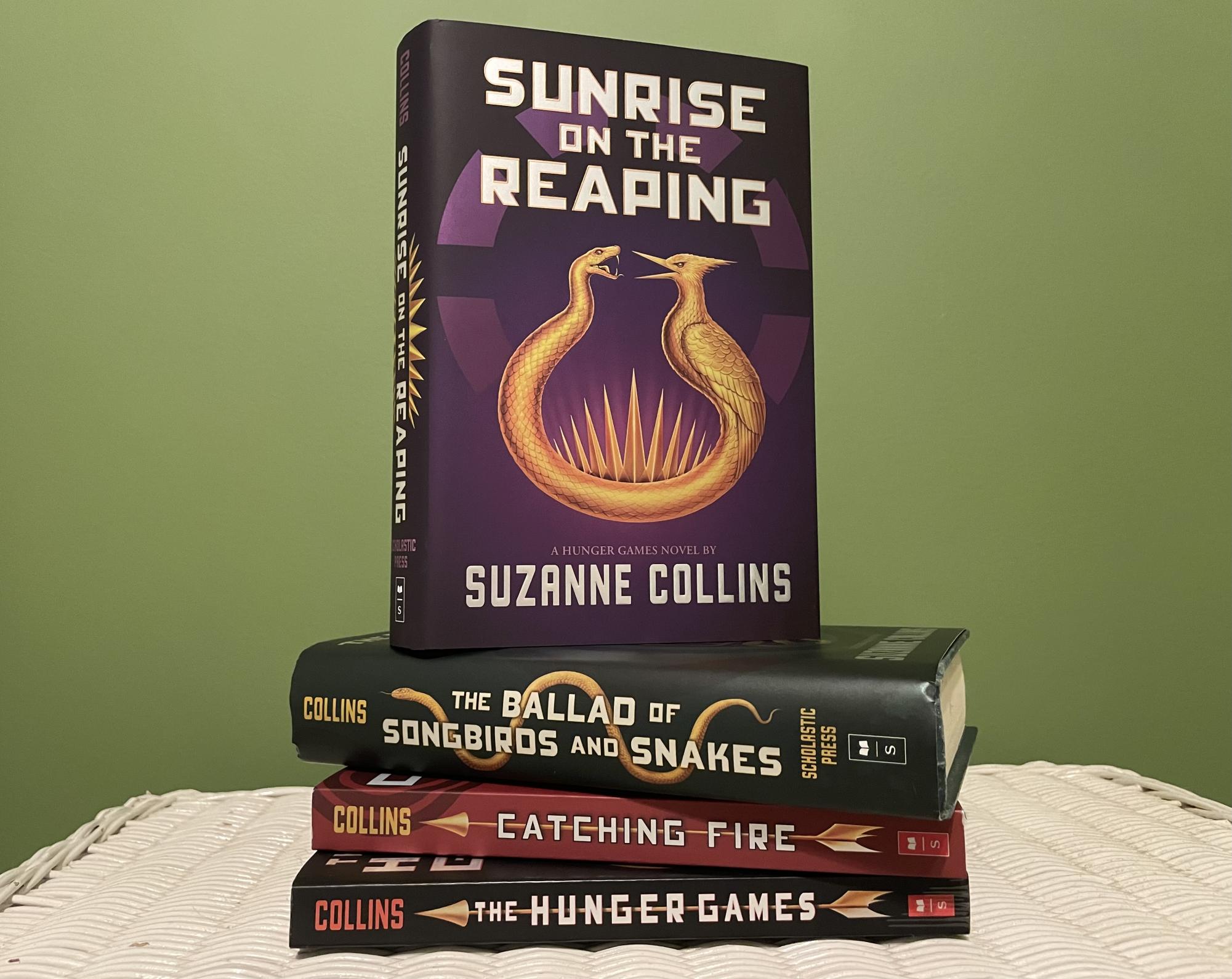 "Sunrise on the Reaping" is the second prequel written for "The Hunger Games" trilogy. This novel has quickly become a fan favorite, and its corresponding movie is set to release in 2026.