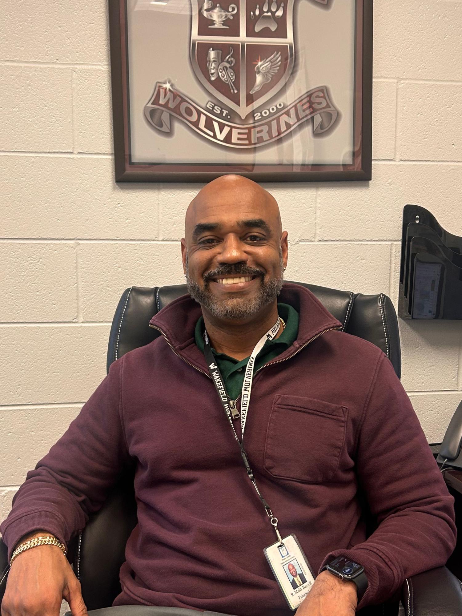 Malik Bazzell is the Principal of Wakefield High School. He has served as Principal since 2015. 