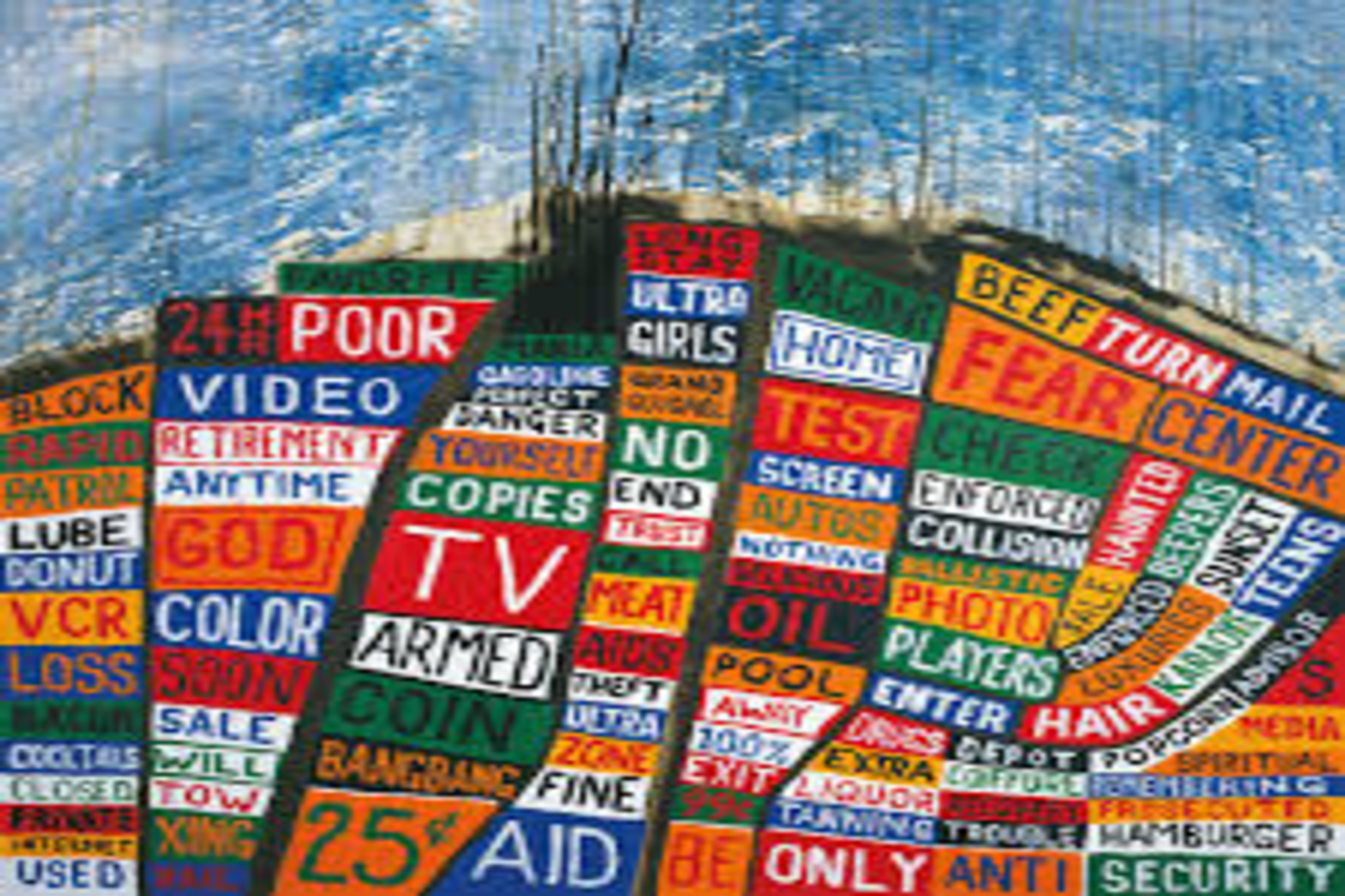 This is the album cover art for the album Hail to the Thief by Radiohead. This album has many emotional songs that swing the hearts of many listeners. Photo courtesy of Spotify 