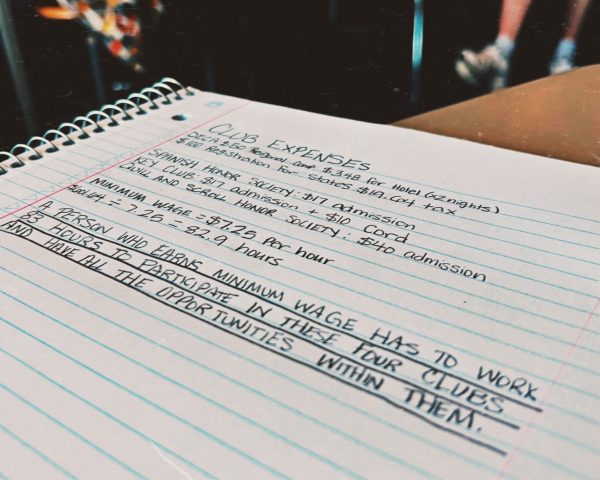 Club fees add up, creating barriers some students may not be able to overcome. At minimum wage, these costs can require hours of work just to participate.